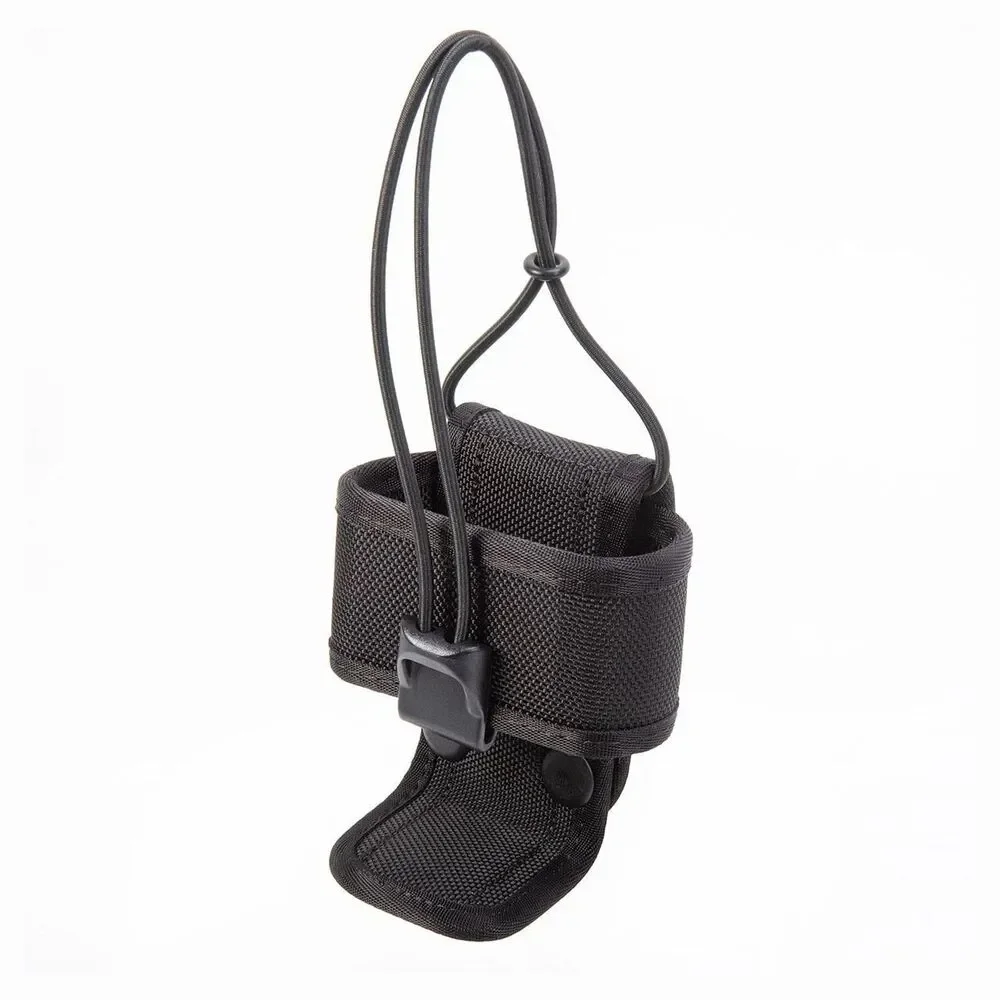 TUFF PRODUCTS  Ballistic NYLON/Leather Universal Radio Holder -Fits most radios